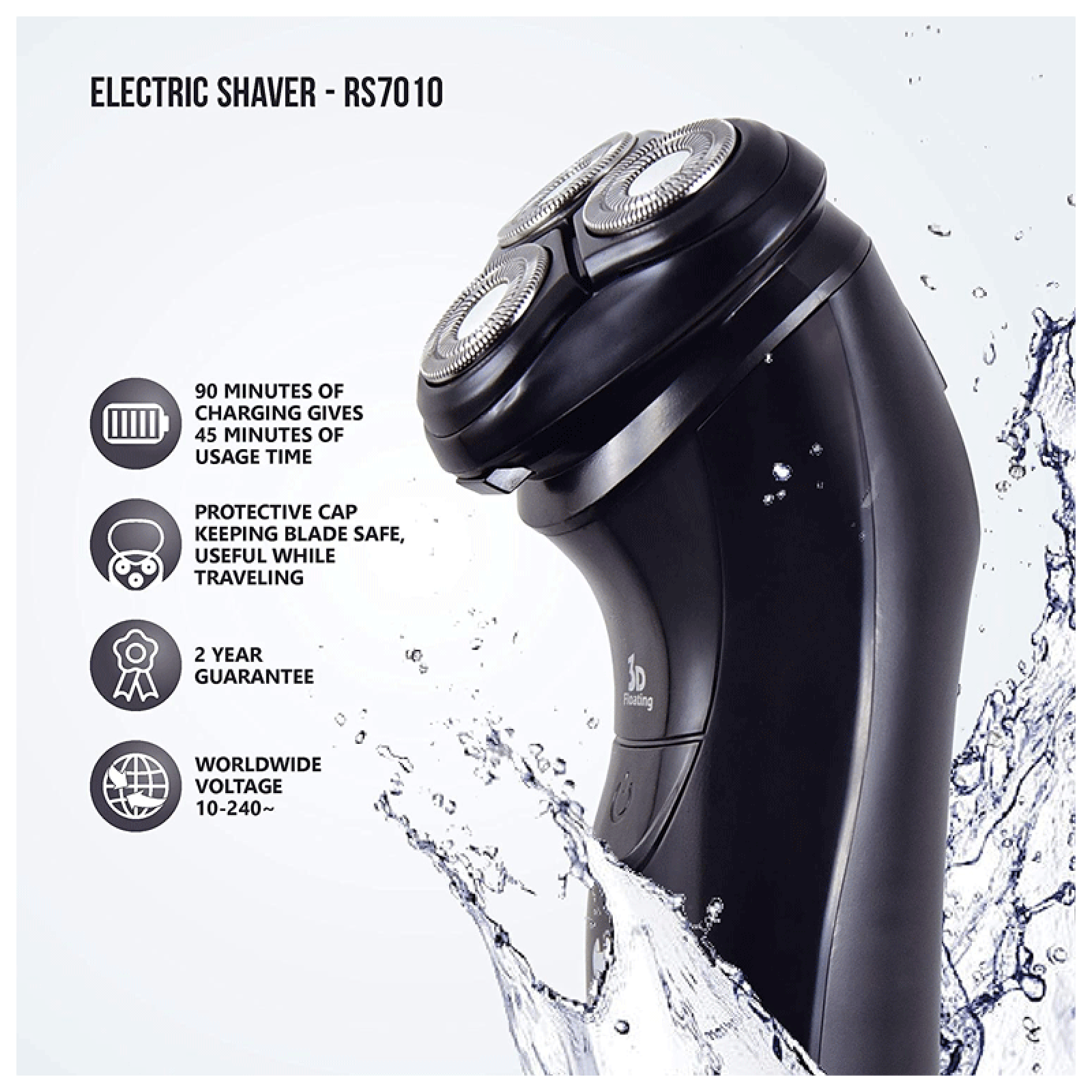Buy HAVELLS RS7010 Rechargeable Corded & Cordless Shaver for Beard